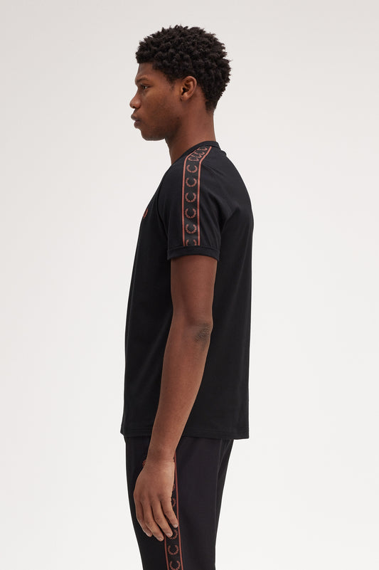 T-shirt manga curta Fred Perry